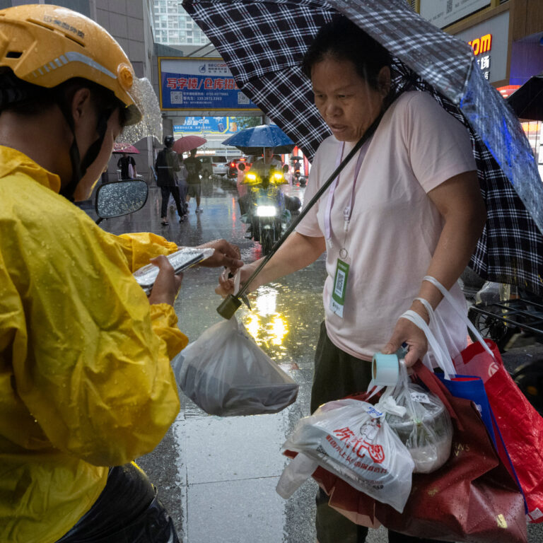 What It Takes to Get Lunch Delivered to the 70th Floor