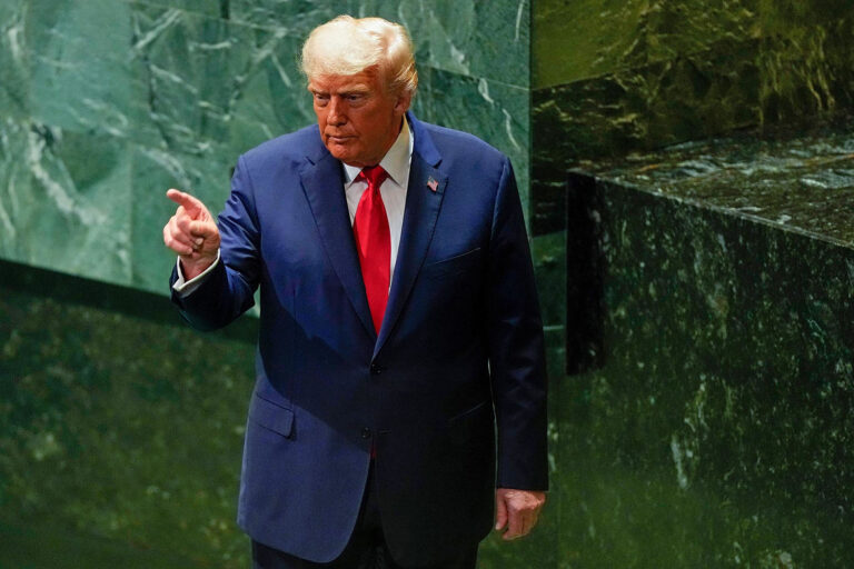 Trump charges the U.N. with failing to solve conflicts and criticizes allies in speech