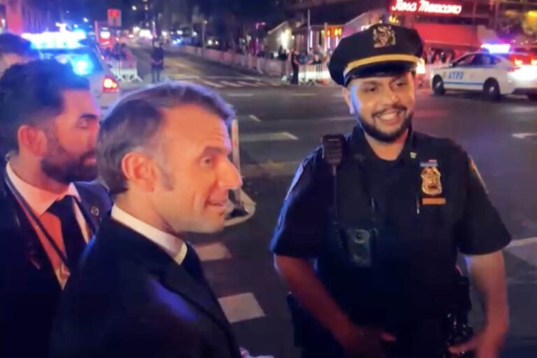 'Guess what?' Macron calls Trump after motorcade blocks his car