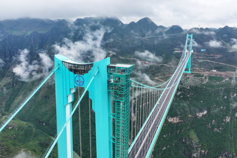 China opens world's highest bridge, breaking its own record