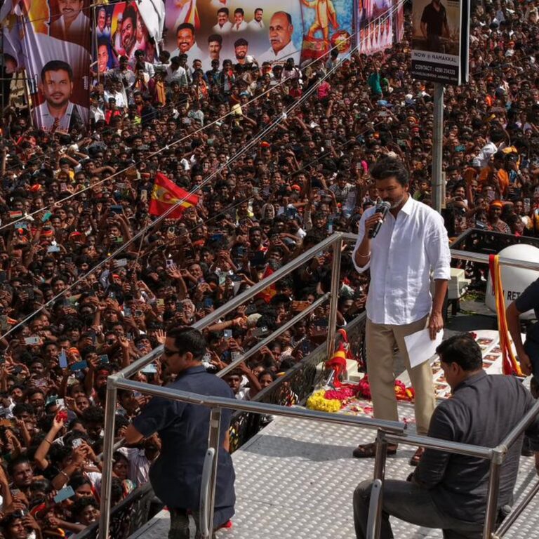 Stampede at Actor’s Political Rally Kills at Least 36 in India