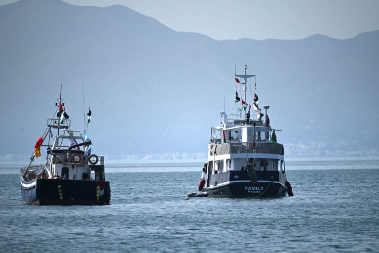 Activists say Israeli navy intercepted nine boats from aid flotilla headed to Gaza