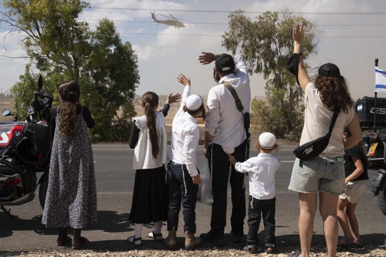 Joyous scenes as Israelis and Palestinians welcome their loved ones