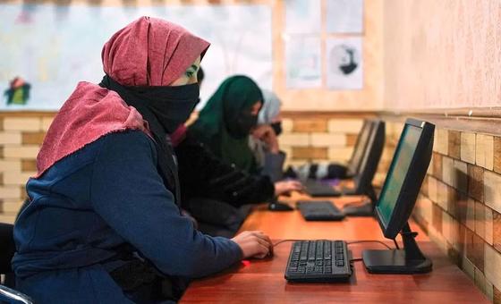 What happens when Afghan women and girls go offline? 