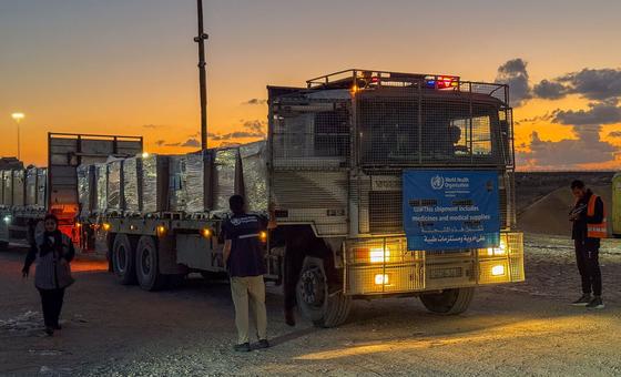 ‘Overwhelming’ demand for food aid in Gaza as fragile ceasefire holds