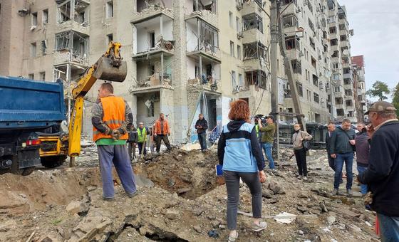 Russian strikes on Ukraine kill at least six civilians, injure dozens