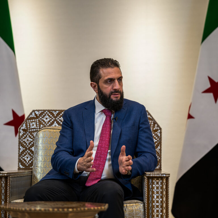 Syria’s President Meets Trump at White House for First Time