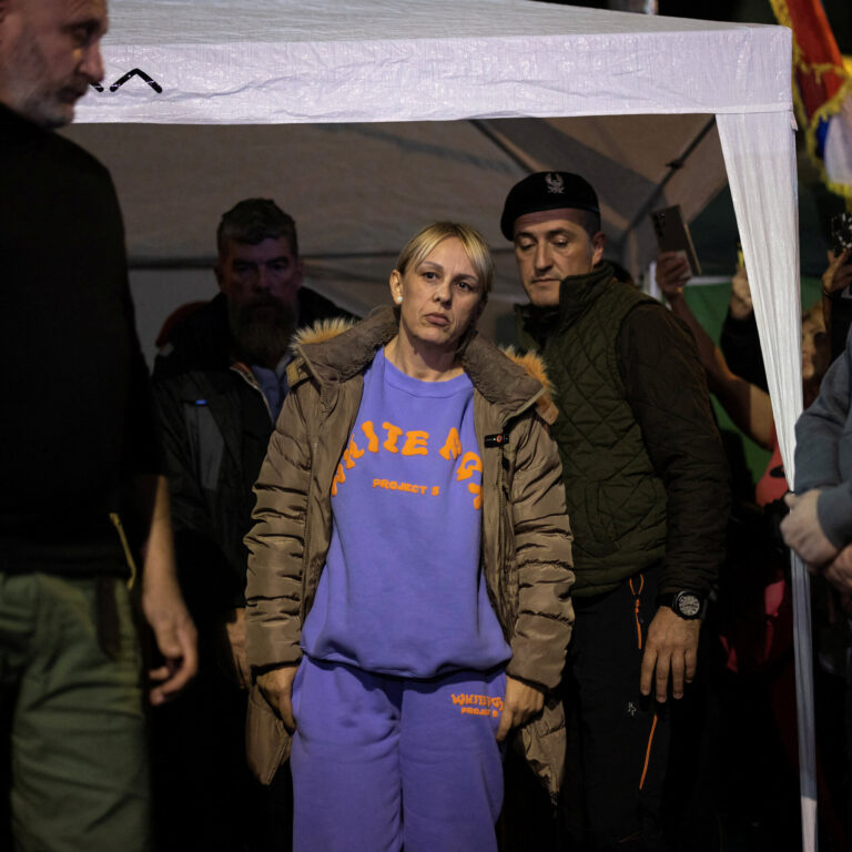 Serbian Woman Ends Hunger Strike Against Government
