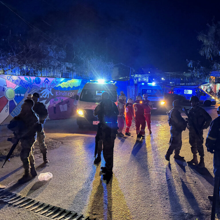 Israeli Airstrike on Refugee Camp in Lebanon Kills at Least 13, Officials Say