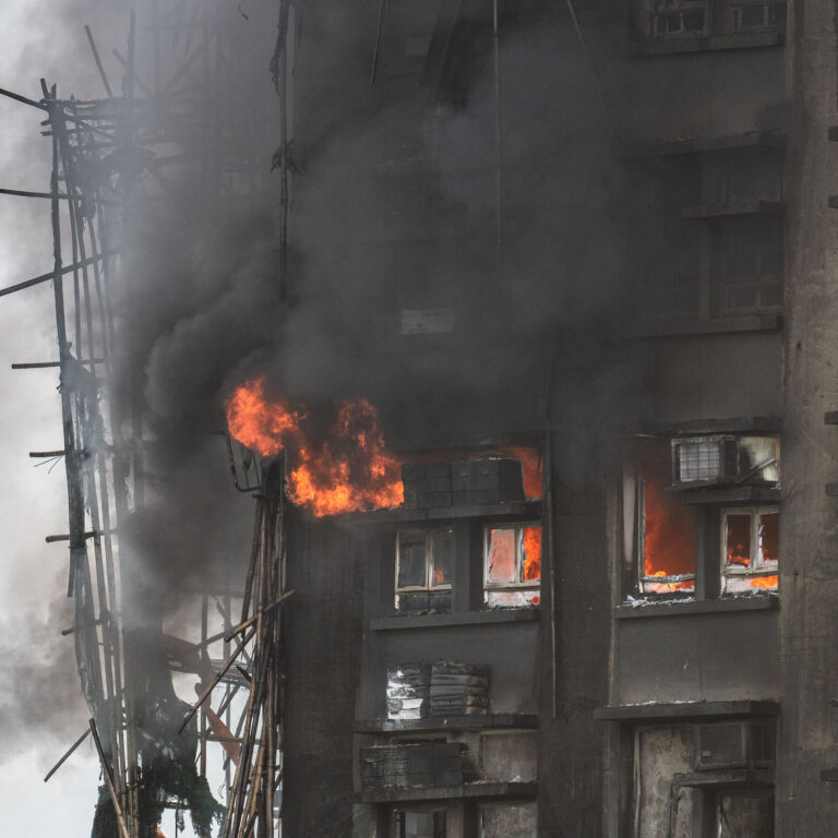 ‘No Alarm Went Off’: Hong Kong Fire Survivor Recounts Harrowing Escape