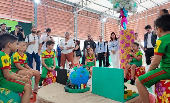 In the Amazon, a school becomes a beacon of climate resilience