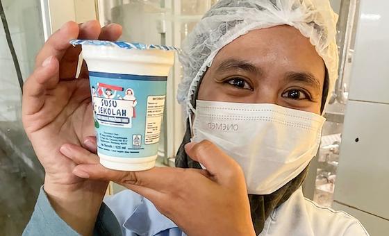 From milking stalls to mobile apps: UN-supported project powers rural revival in Indonesia