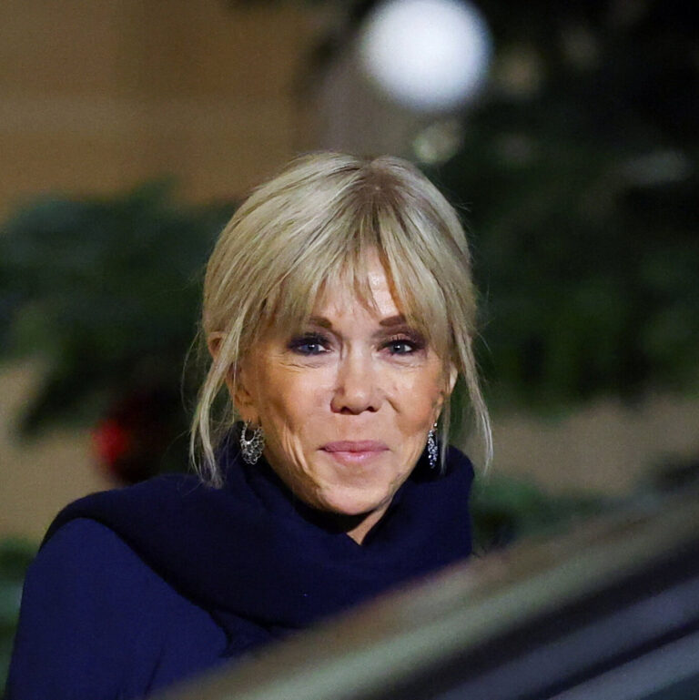 Brigitte Macron’s Slur Against Feminist Protesters Prompts an Outcry in France