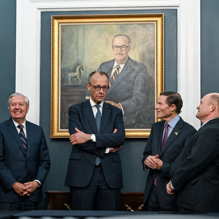 The German Chancellor Betting on America