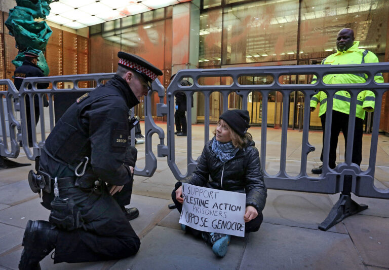 Greta Thunberg arrested at pro-Palestinian protest in London