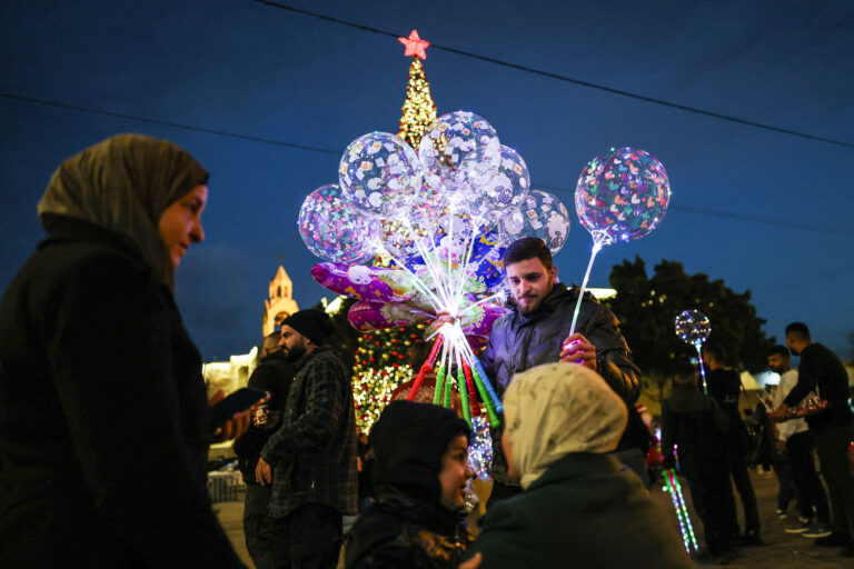 In Bethlehem, Christmas celebrations make a comeback after pause in Gaza war