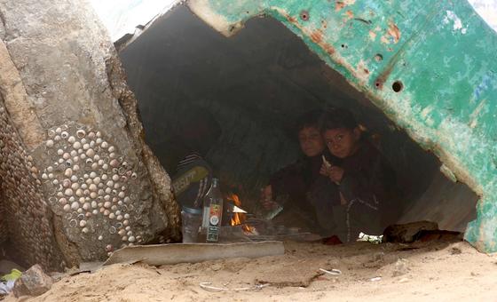 Winter aid delivery continues in Gaza