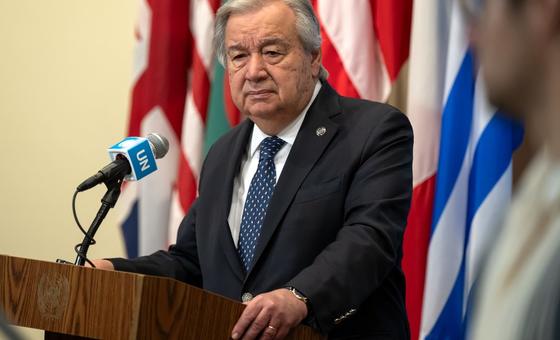 Syria: Guterres deplores deadly mosque blast in Homs
