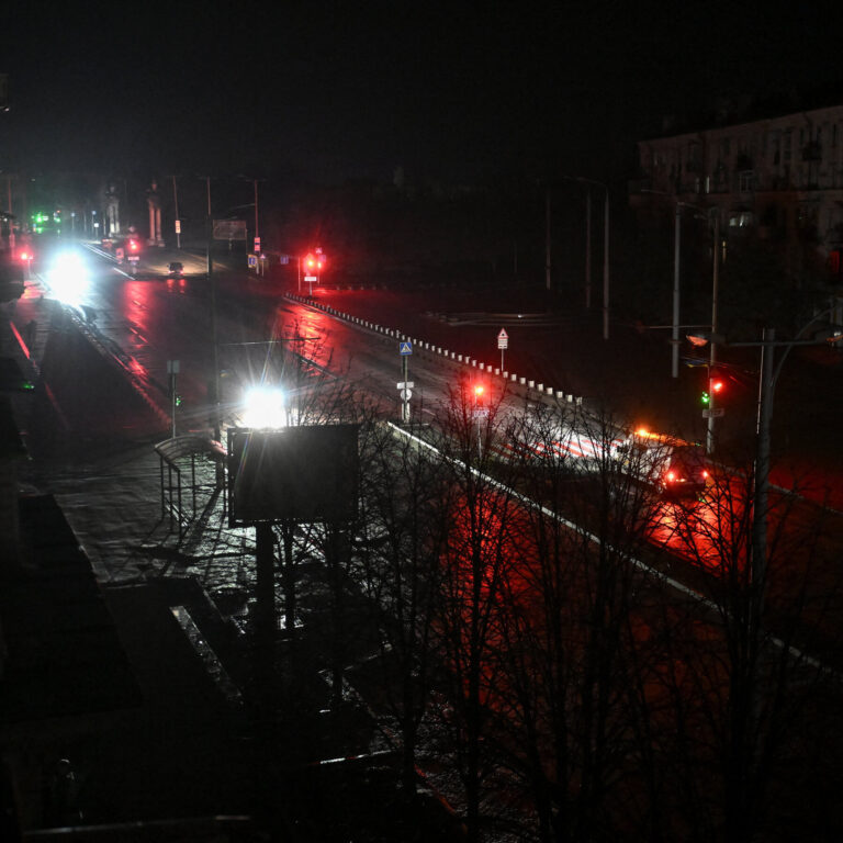 Russian Strikes Knock Out Power in Dnipro Region of Ukraine