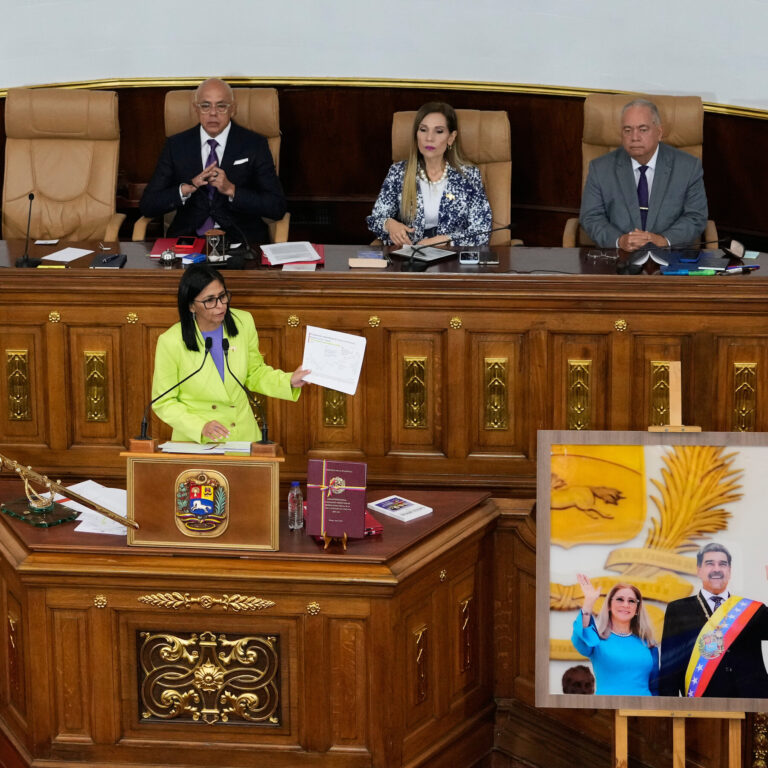 Venezuela’s Interim Leader Delivers State of the Union Address