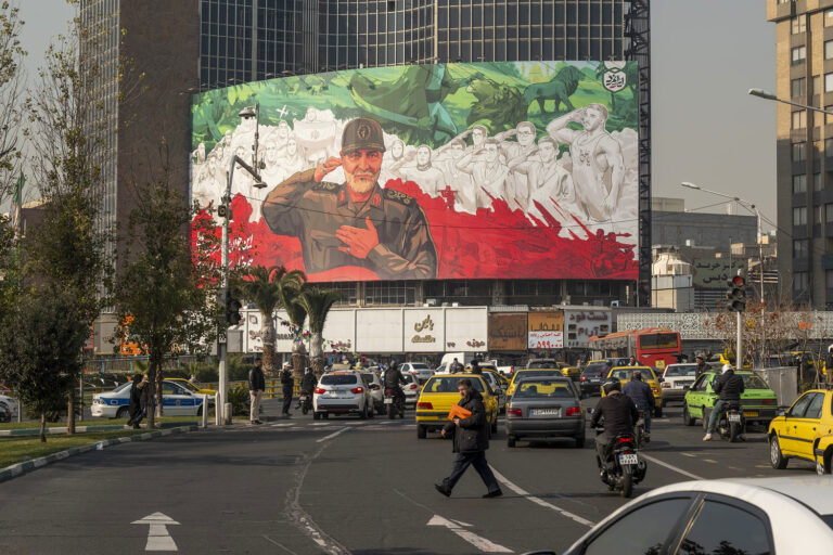 Video shows security forces firing tear gas at protesters as Iran crackdown kills dozens