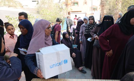 Gaza: 100 per cent of basic food needs met for first time since 2023