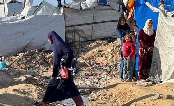 In Gaza, 800,000 people now live in dangerous locations prone to flooding