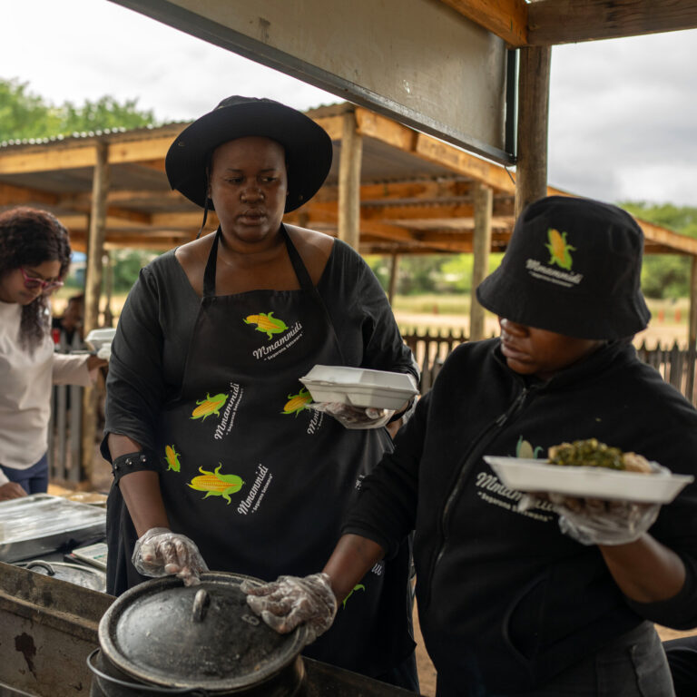 Botswana’s ‘Corn Lady’ Finds Fame With Food Stands