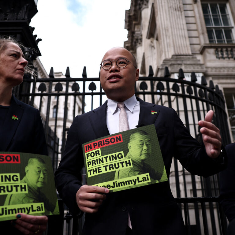 Jimmy Lai’s children have led a global campaign for him.