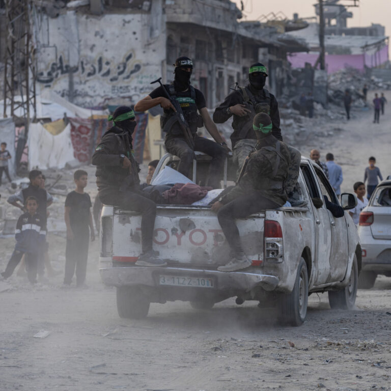 A Crucial Step in Trump’s Gaza Plan