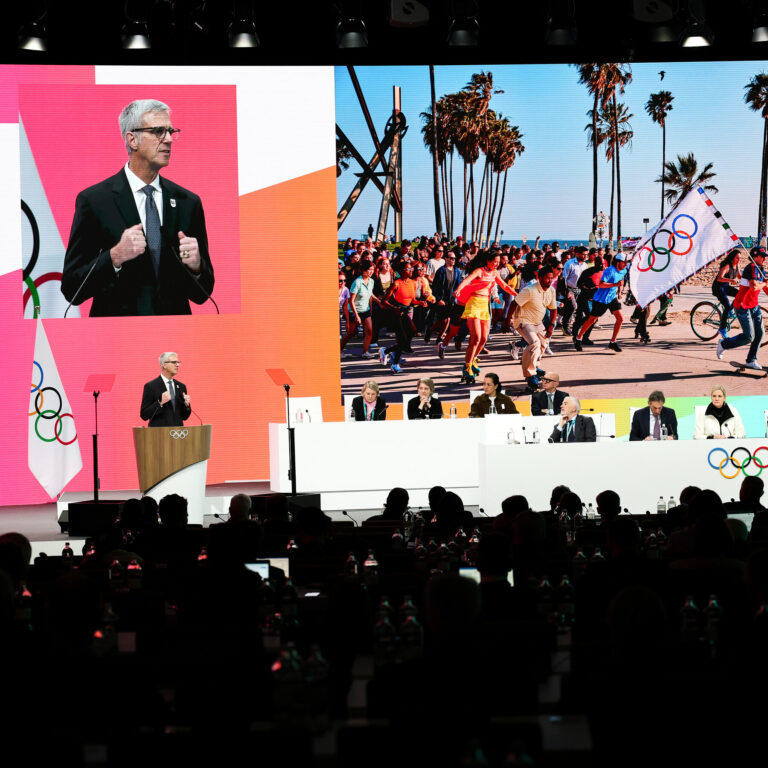 Los Angeles Olympics Have a Cloud of Concerns as Winter Games Close