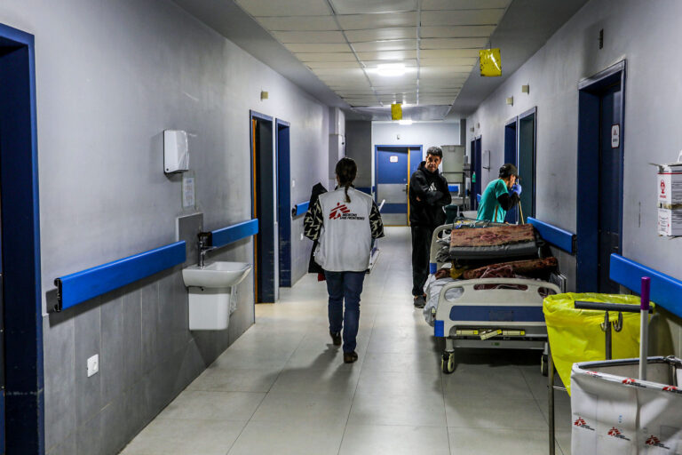Doctors Without Borders suspends some work at Gaza’s Nasser Hospital due to presence of armed men