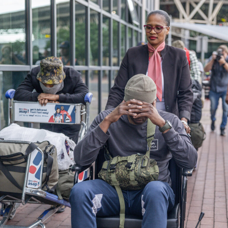 15 South Africans Duped Into Fighting for Russia in Ukraine Return Home