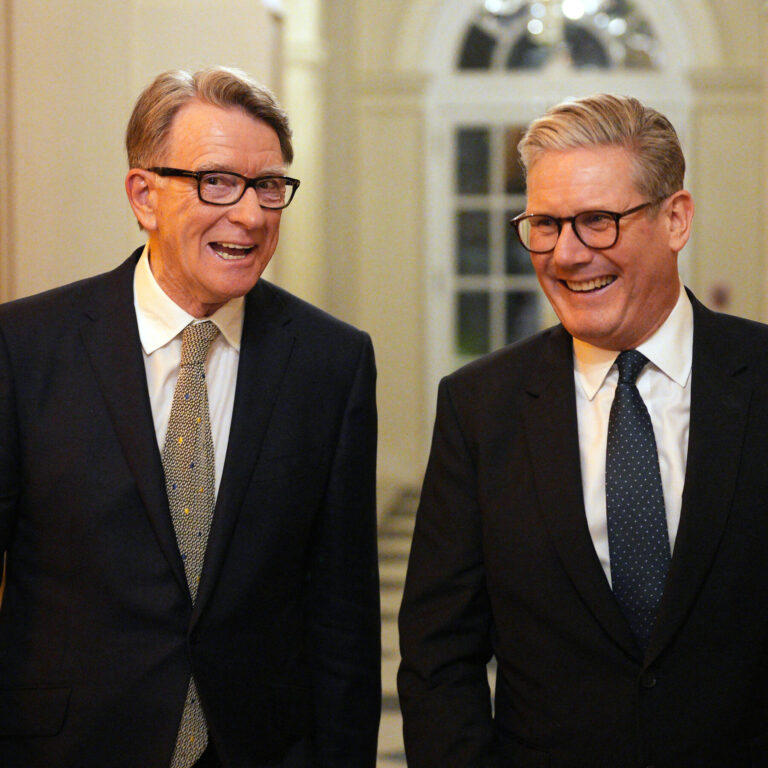 Why the British government is only releasing some of the Mandelson files.