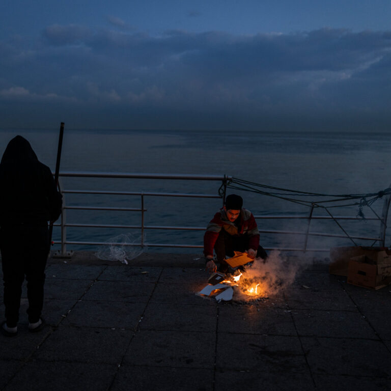 ‘We Miss Home’: Displaced Lebanese Face Cold Streets and an Uncertain Future