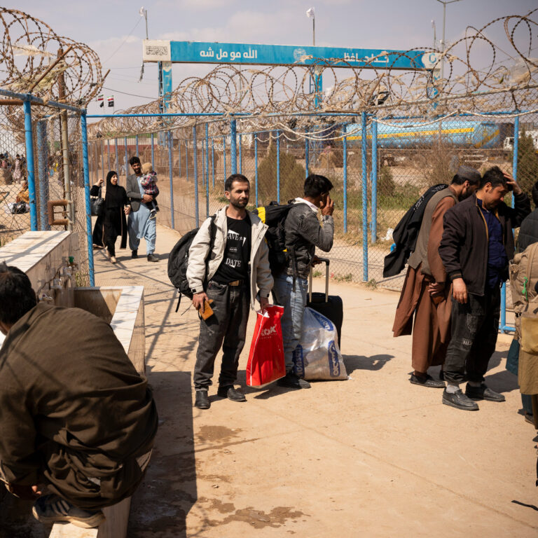 Caught Between Two Conflicts, Afghans Flee Iran