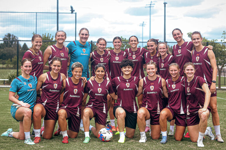 Iranian soccer players train with Australian team after being granted asylum