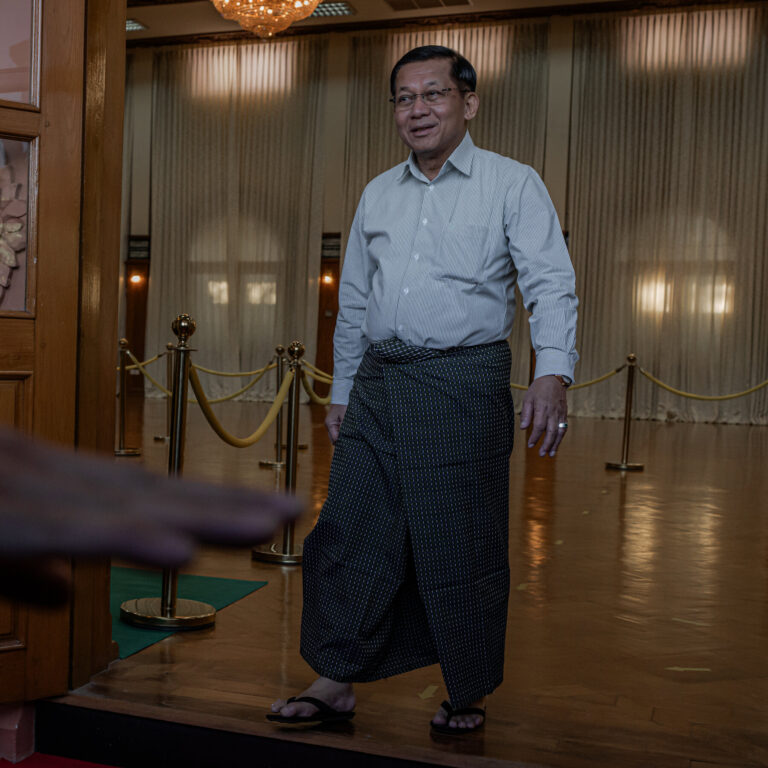 Myanmar’s Military Leader Moves One Step Closer to Becoming President