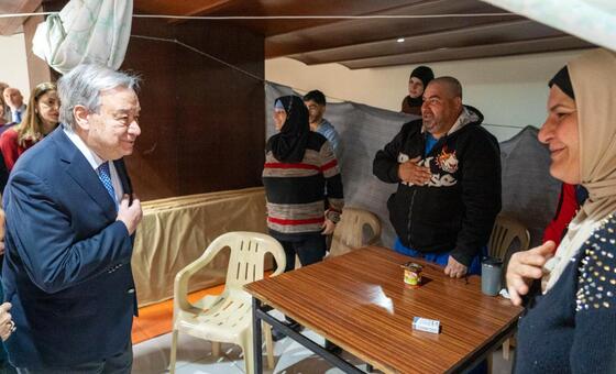 In Beirut, Guterres demands end to Middle East war: Civilians ‘deserve to live without fear’