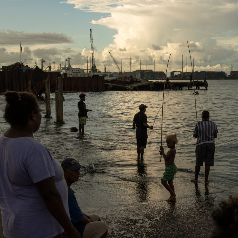 A Quiet Pacific Village Becomes China’s Security Testing Ground