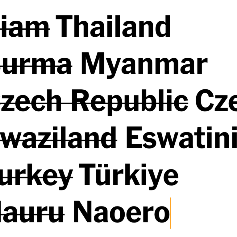 Nauru Hopes You Will Call It by a New Name