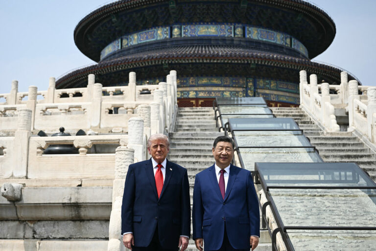 Xi warns Trump of possible conflict over Taiwan at grand Beijing summit