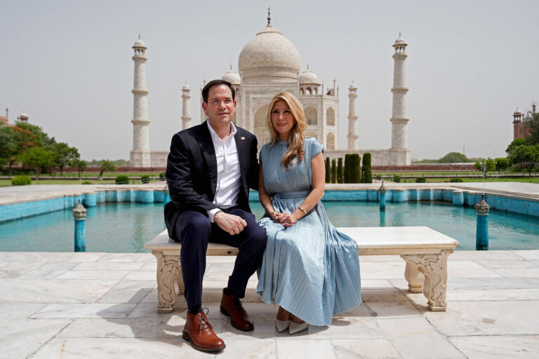 ‘I’m from Miami’ but ‘it’s hot’: Rubio tours India as temperatures soar past 100 degrees