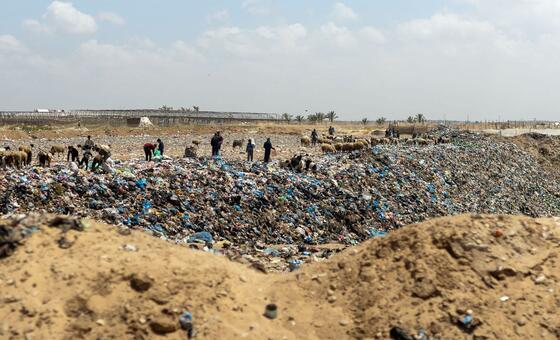 World News in Brief: Mounting waste in Gaza, drone attacks in Sudan, aid truck struck in Ukraine