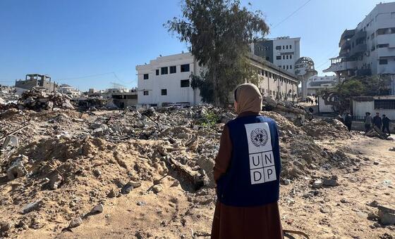 Gaza reconstruction envisages building ‘islands’ out of rubble