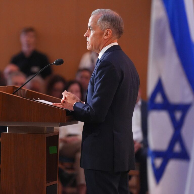Carney Says Canada Faces a ‘Crisis of Antisemitism’