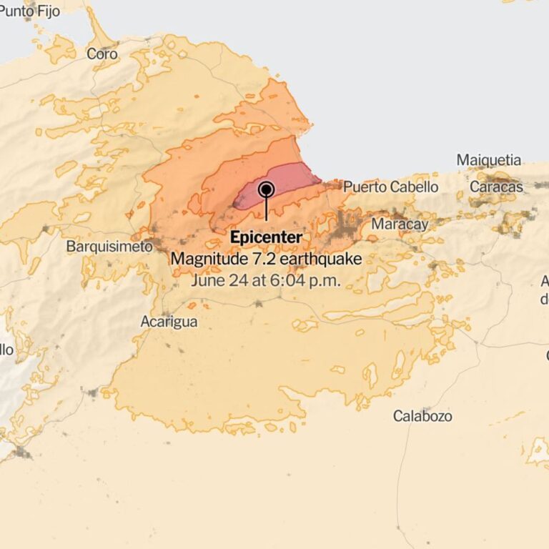 7.5-Magnitude Quake Is Largest to Hit Venezuela in More Than a Century