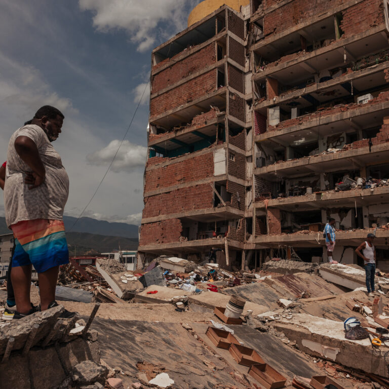 On the ground and online, Venezuelans desperately search for missing relatives.