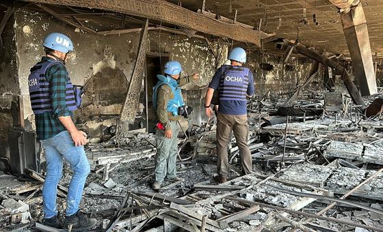 More than half of staff who died in service worked in Gaza, UN chief says at memorial