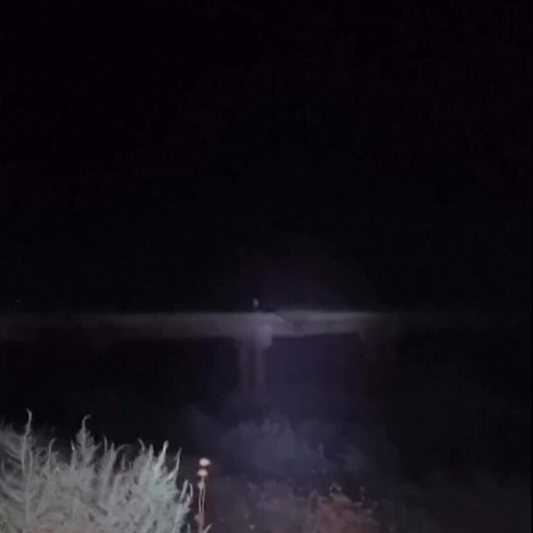 Iranian port cities and a railway were struck overnight.